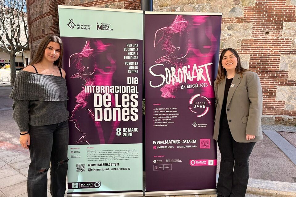 Una alumna del GEM torna a crear la imatge del 8M a Mataró